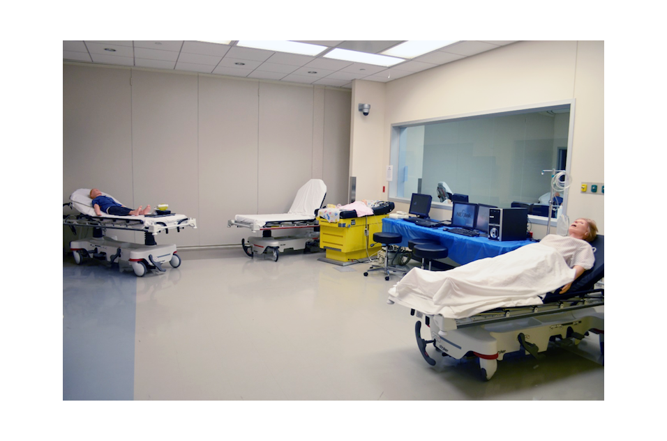 Geisinger Commonwealth School of Medicine Clinical Skills and Simulation Center Family Centered Care Bay