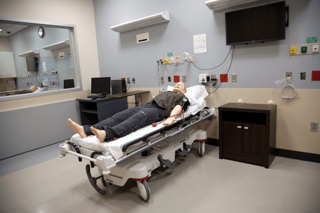 Geisinger Commonwealth School of Medicine Clinical Skills and Simulation Center Simulation Bay