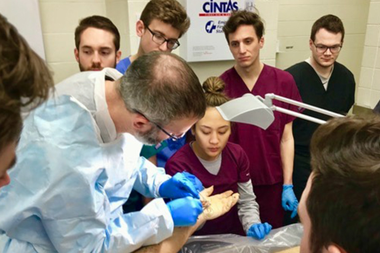 GCSOM Student Musculoskeletal Society: Surgical Techniques with Dr. Lynott (Jan. 29, 2019)