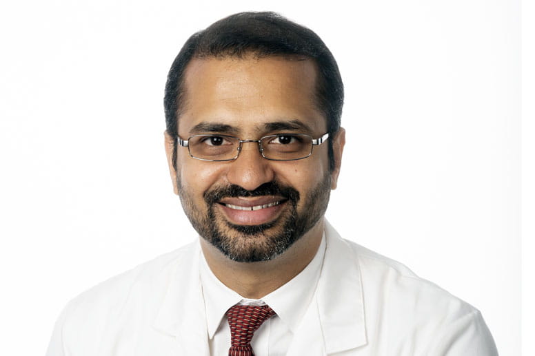 an image of doctor Manoj Suryanarayanan