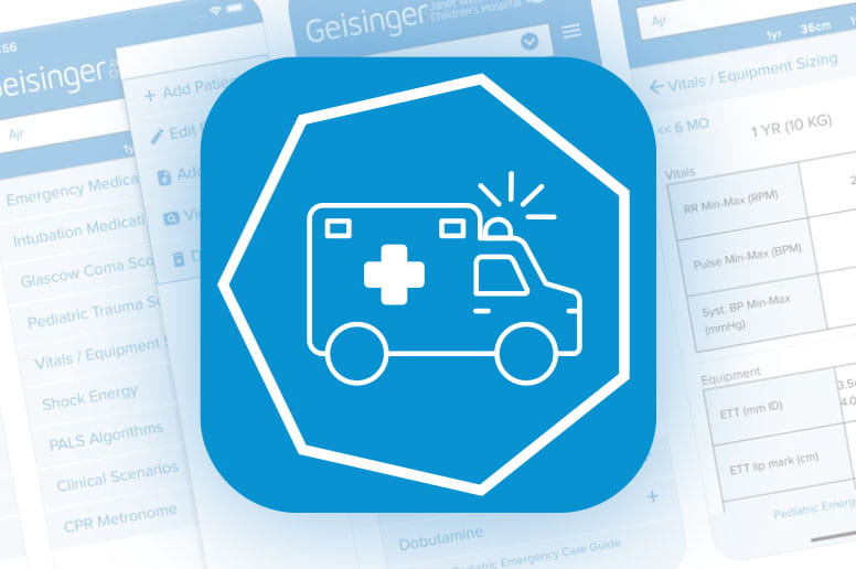 Geisinger Peds Emergency Guide app icon